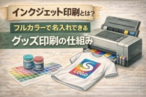 インクジェット印刷とは？ フルカラーで名入れできるグッズ印刷の仕組み